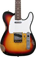 Fender Custom Shop 60s Telecaster Custom Relic Three Tone Sunburst Masterbuilt by Greg Fessler #R143647