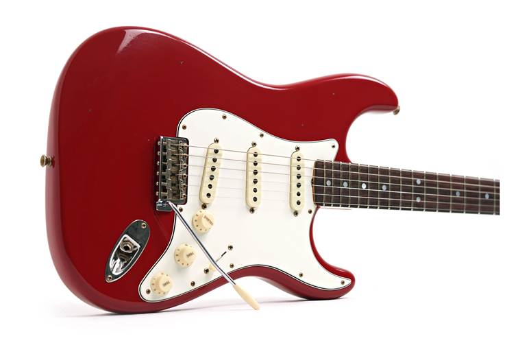 Fender Custom Shop 1964 Fat Stratocaster Journeyman Relic Aged Dakota Red #L11694 Fender Custom Shop 1964 Fat Stratocaster Journeyman Relic Aged Dakota Red #L11694