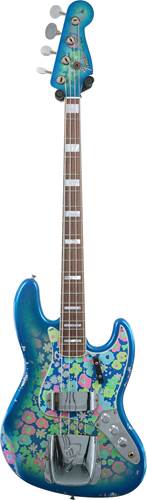 Fender Custom Shop Limited Edition Jazz Bass Relic Blue Flower #CZ585265 Fender Custom Shop Limited Edition Jazz Bass Relic Blue Flower #CZ585265