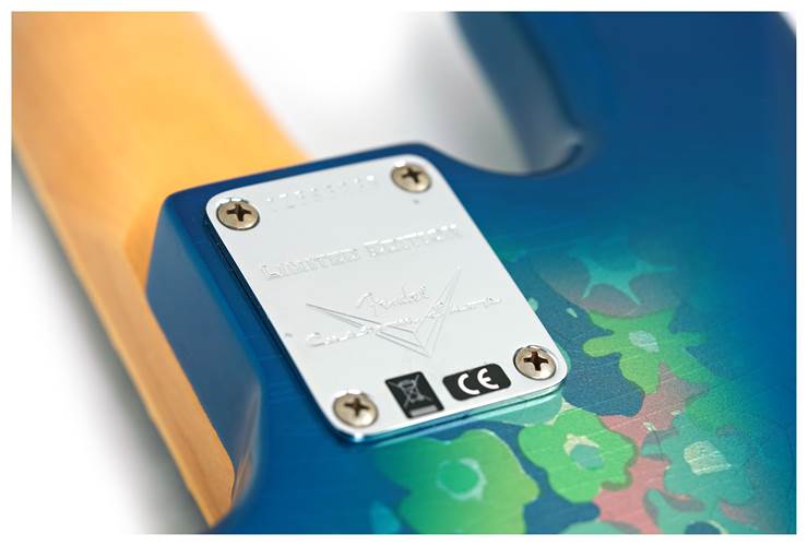 Fender Custom Shop Limited Edition Jazz Bass Relic Blue Flower #CZ585265 Fender Custom Shop Limited Edition Jazz Bass Relic Blue Flower #CZ585265