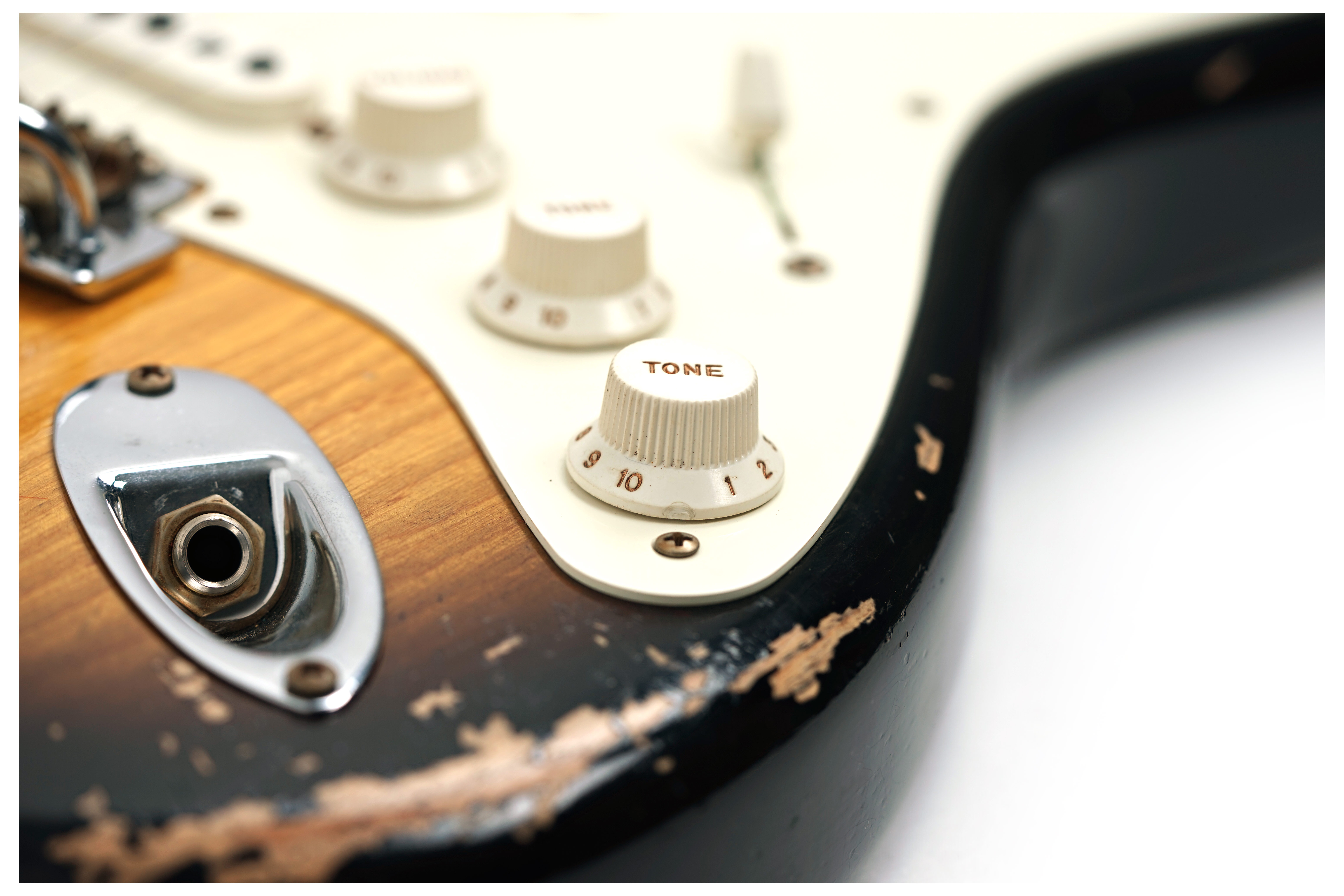 Fender Custom Shop 1955 Stratocaster Heavy Relic 2 Tone Sunburst Maple Fingerboard #R121694