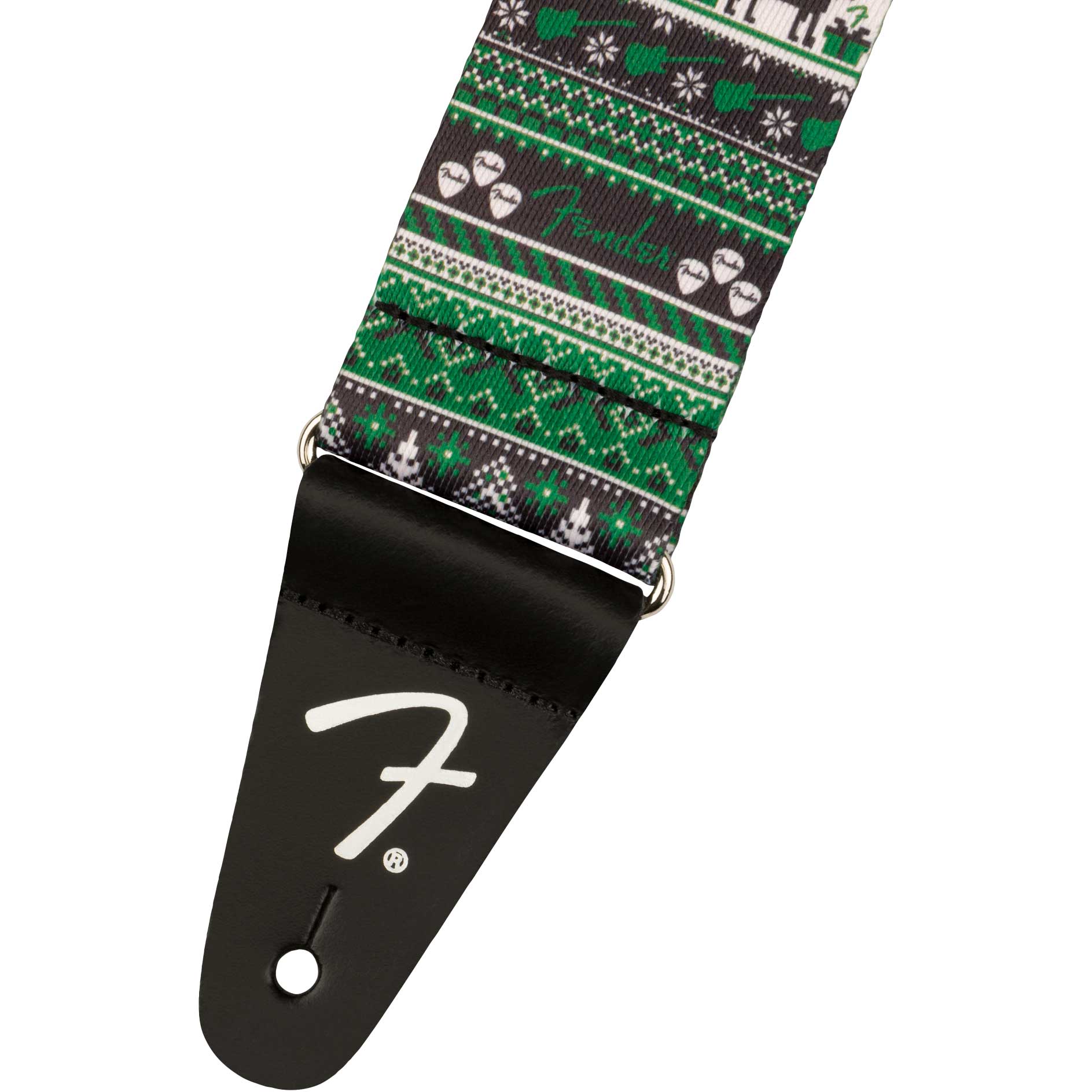 Fender Ugly Christmas Sweater Green Strap