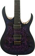 Mayones Duvell Elite 6 Eye Poplar 4A Trans Dirty Purple Blue Burst #DF2411882