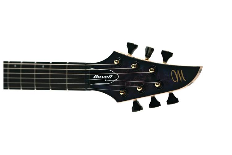 Mayones Duvell Elite 6 Eye Poplar 4A Trans Dirty Purple Blue Burst #DF2411882 Mayones Duvell Elite 6 Eye Poplar 4A Trans Dirty Purple Blue Burst #DF2411882