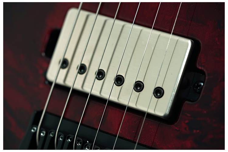 Mayones Duvell Elite 6 Blood Red Fade Pale Moon Ebony 3A Fretboard #DF2505041 Mayones Duvell Elite 6 Blood Red Fade Pale Moon Ebony 3A Fretboard #DF2505041