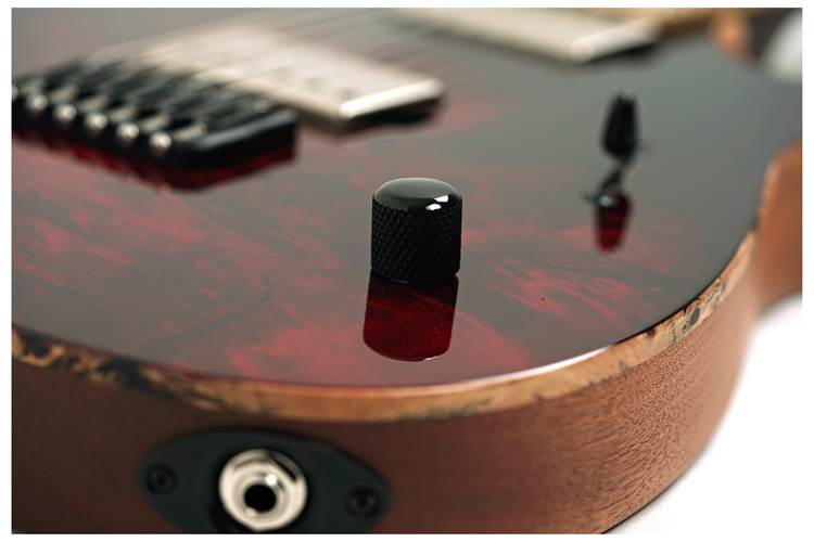 Mayones Duvell Elite 6 Blood Red Fade Pale Moon Ebony 3A Fretboard #DF2505041 Mayones Duvell Elite 6 Blood Red Fade Pale Moon Ebony 3A Fretboard #DF2505041