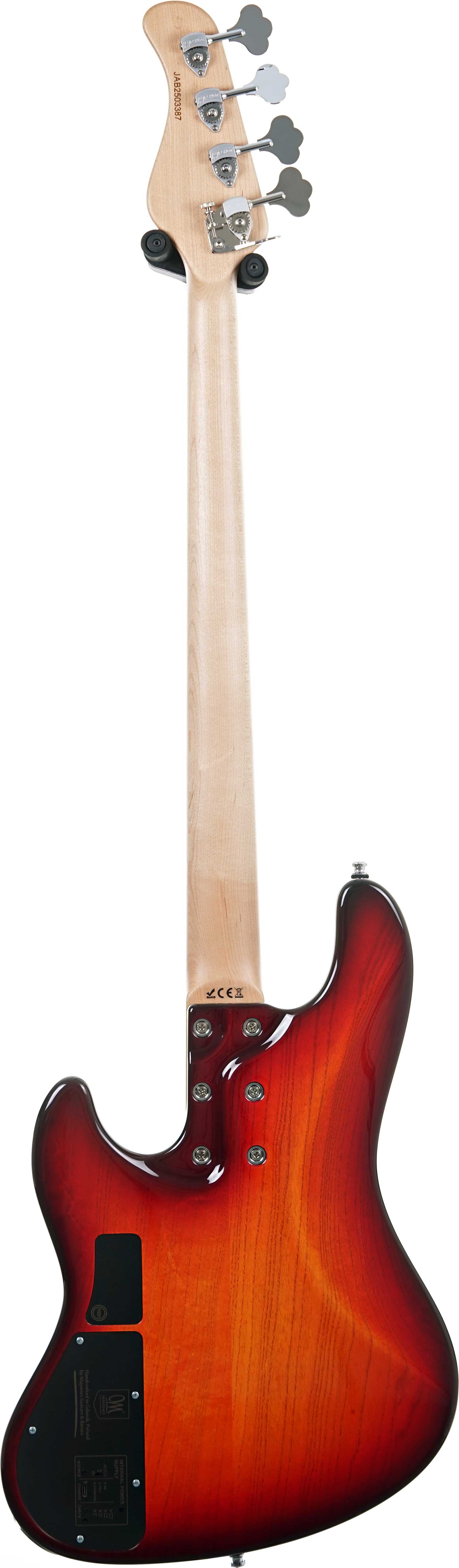 Mayones Jabba Custom 4 5A Quilted Maple Sunburst #JB2503387