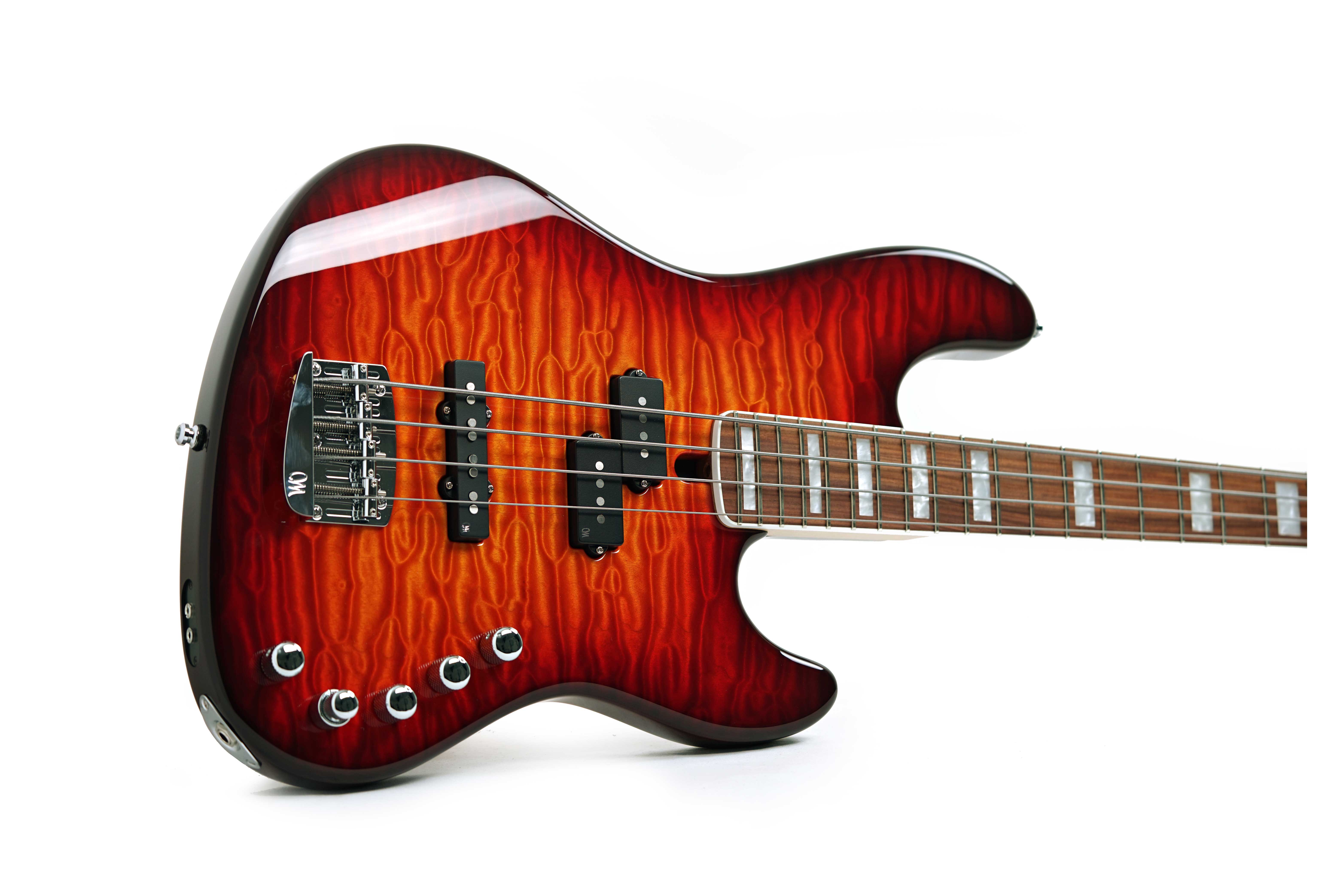 Mayones Jabba Custom 4 5A Quilted Maple Sunburst #JB2503387