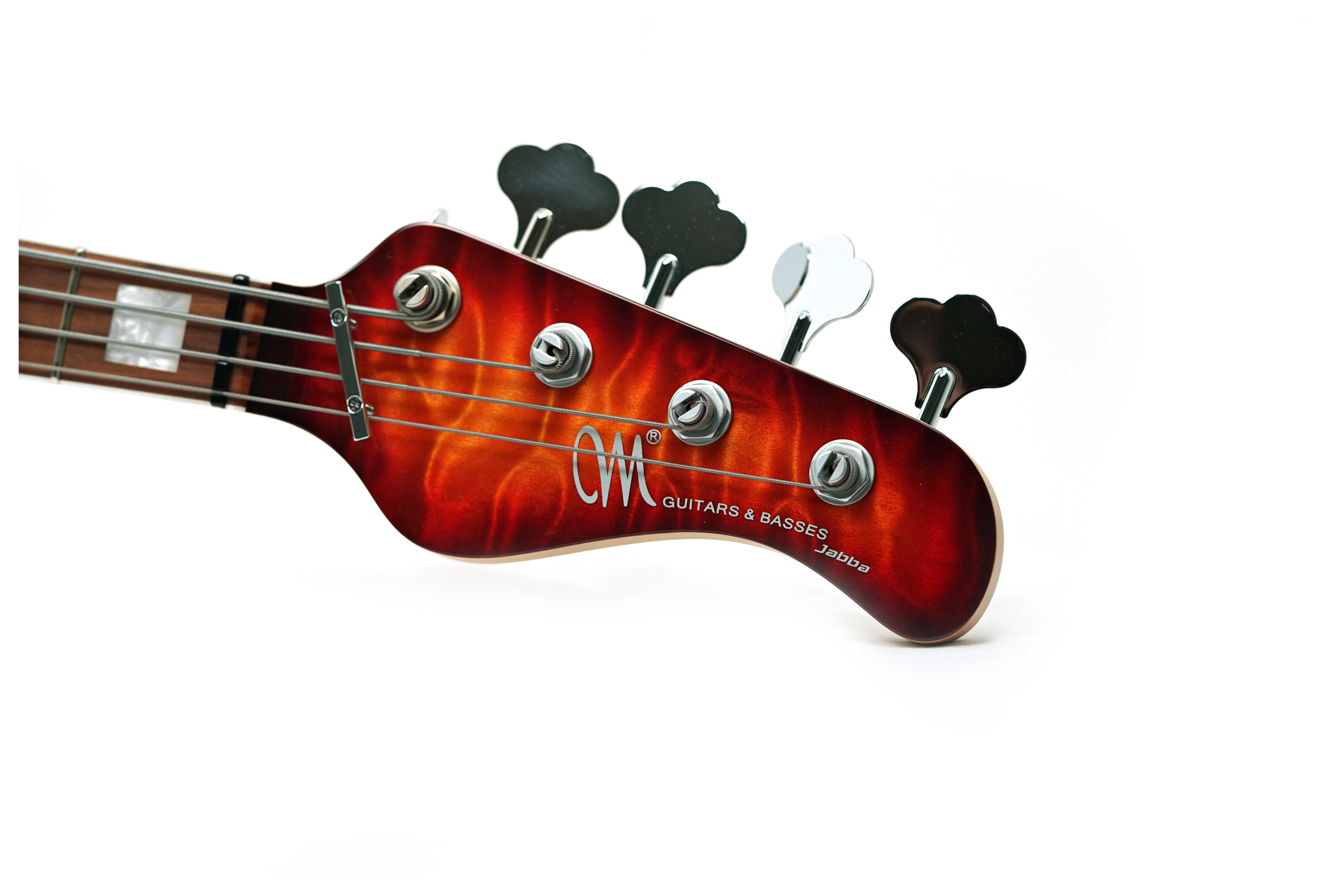 Mayones Jabba Custom 4 5A Quilted Maple Sunburst #JB2503387