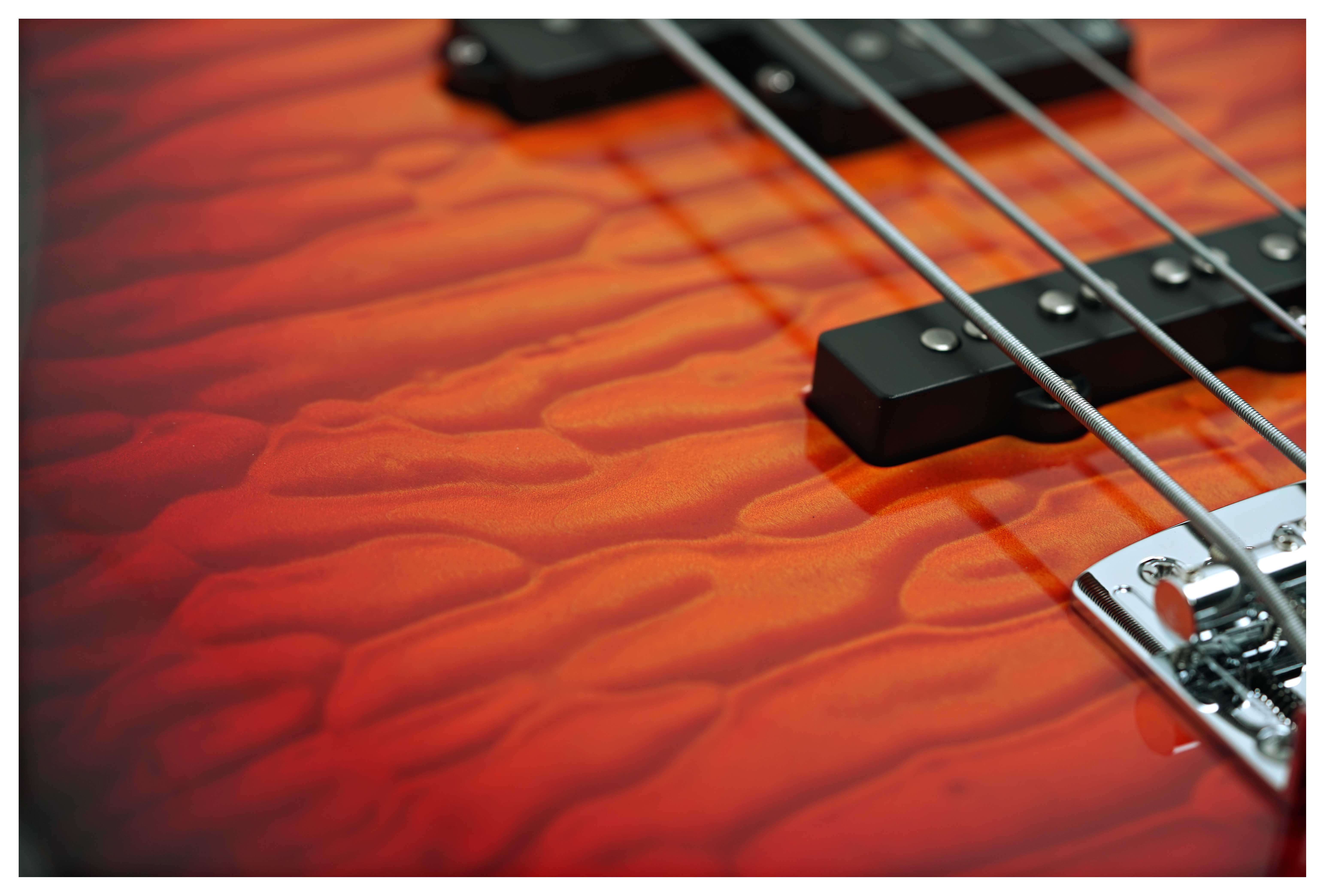 Mayones Jabba Custom 4 5A Quilted Maple Sunburst #JB2503387