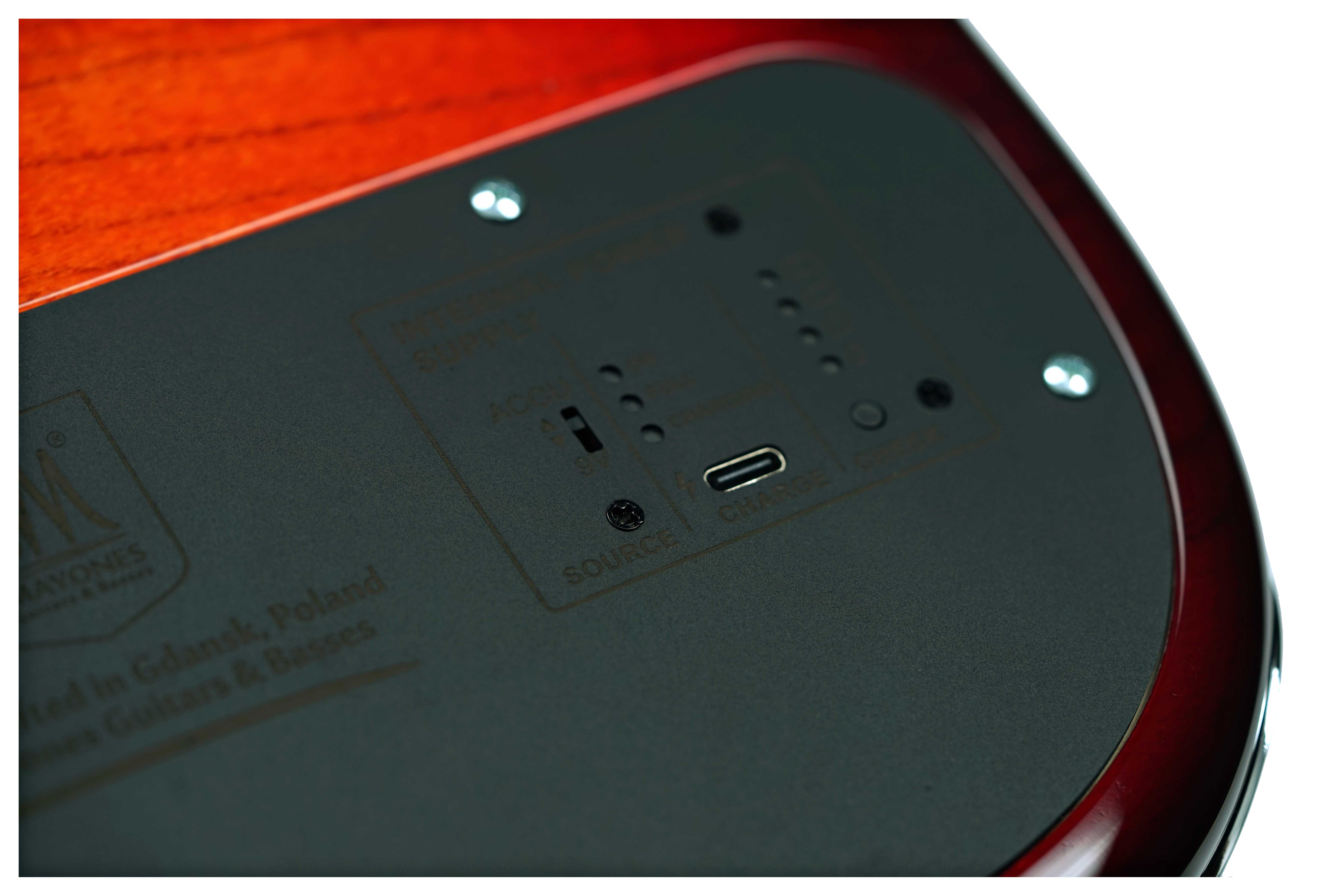 Mayones Jabba Custom 4 5A Quilted Maple Sunburst #JB2503387