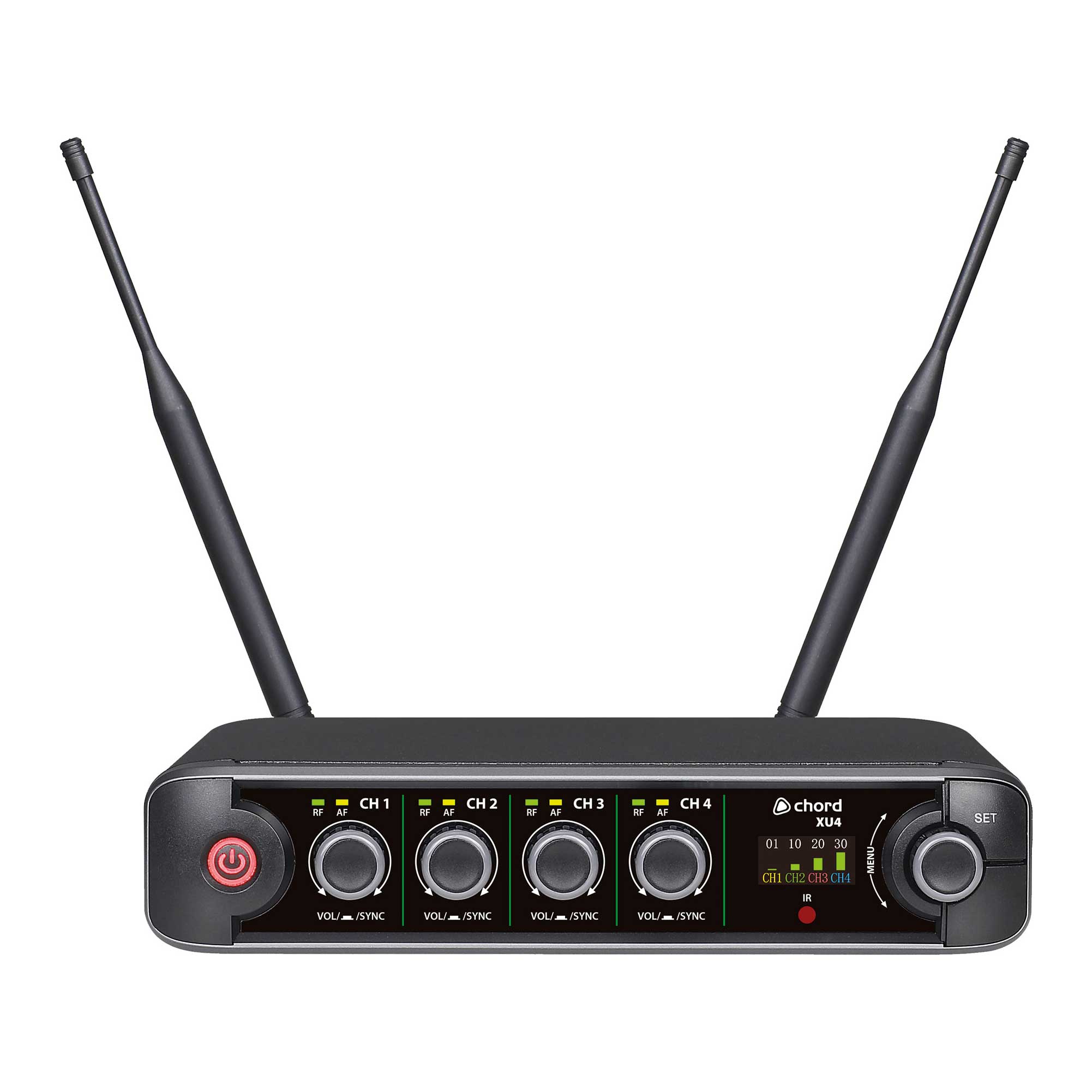 Chord XU series UHF Microphone Systems 4 Channel Handheld