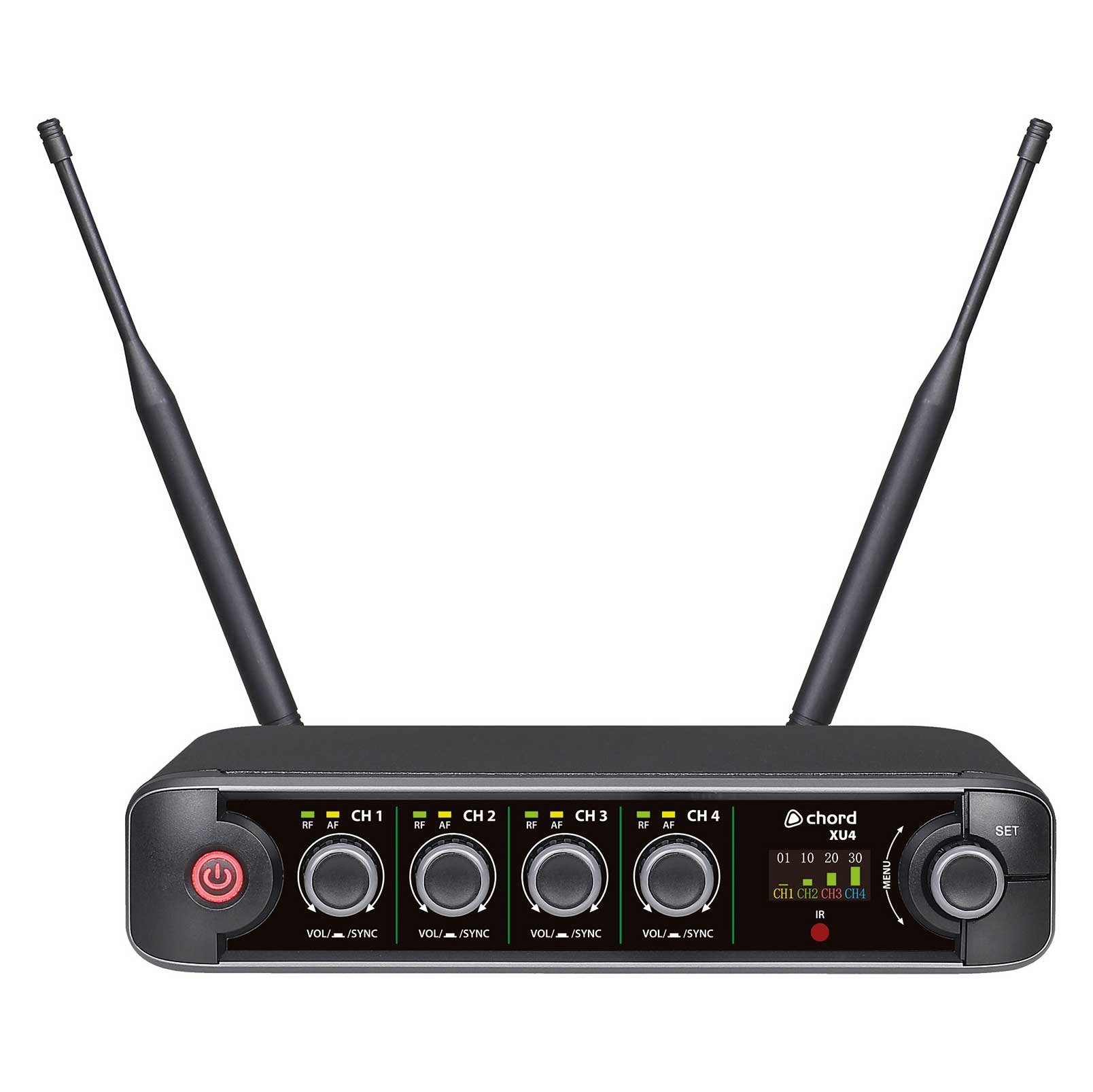 Chord XU series UHF Microphone Systems 4 Channel Headset