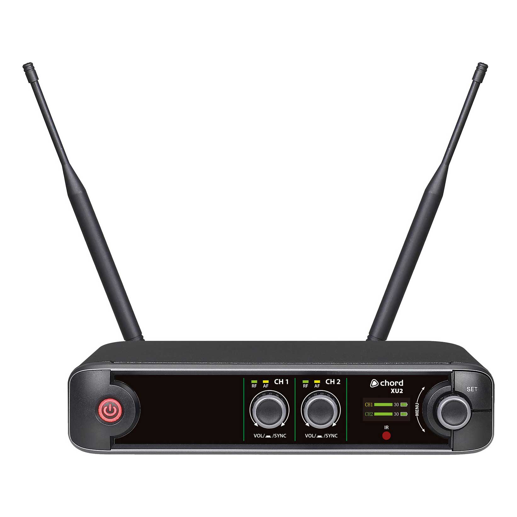 Chord XU series UHF Microphone Systems 2 Channel Headset 
