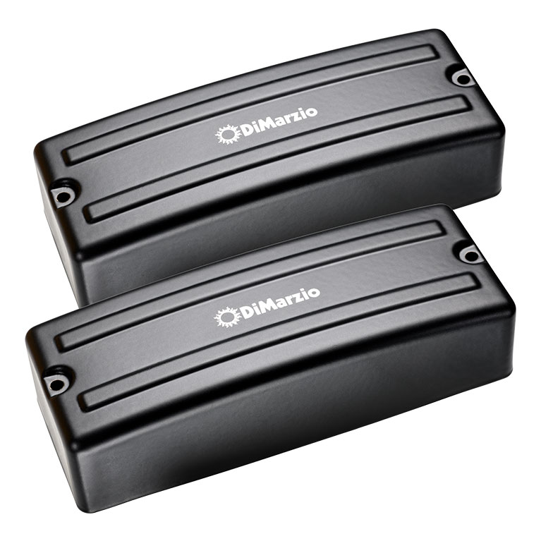 DiMarzio Colossal 5-String Bass Neck & Bridge Pickup Set Matte Black Cover