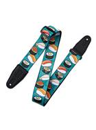 Levy's Tasty Grooves Poly Strap Teal Sushi Roll