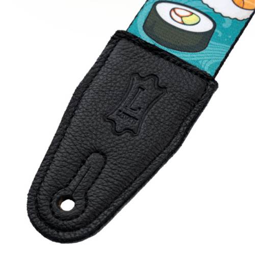 Levy's Tasty Grooves Poly Strap Teal Sushi Roll Levy's Tasty Grooves Poly Strap Teal Sushi Roll