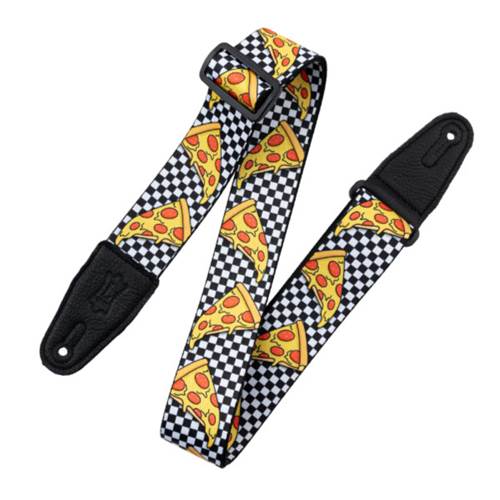 Levy's Tasty Grooves Poly Strap Checkered Pizza Party Levy's Tasty Grooves Poly Strap Checkered Pizza Party