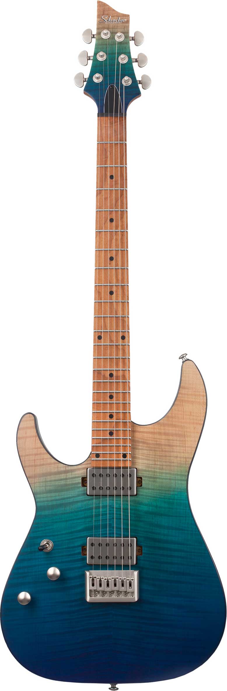 Schecter C-1 Standard Plus Blue Fade Left Handed