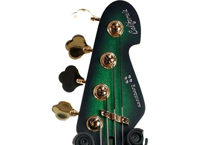 Sandberg California V VM Matte Greenburst Maple Fingerboard #46595 Sandberg California V VM Matte Greenburst Maple Fingerboard #46595