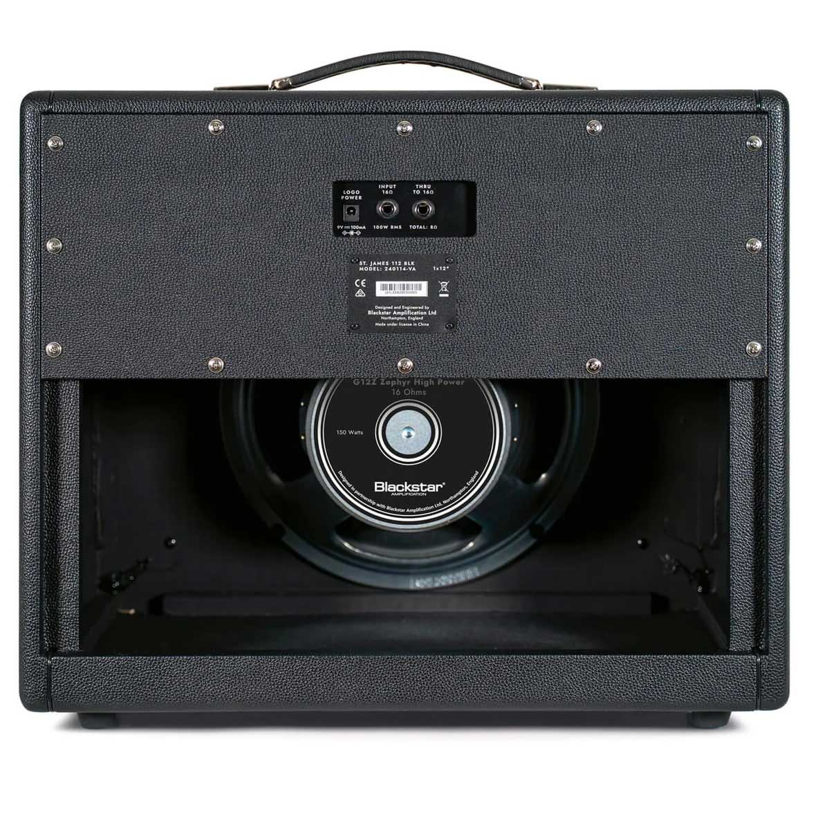 Blackstar St James 1x12 Cabinet Black