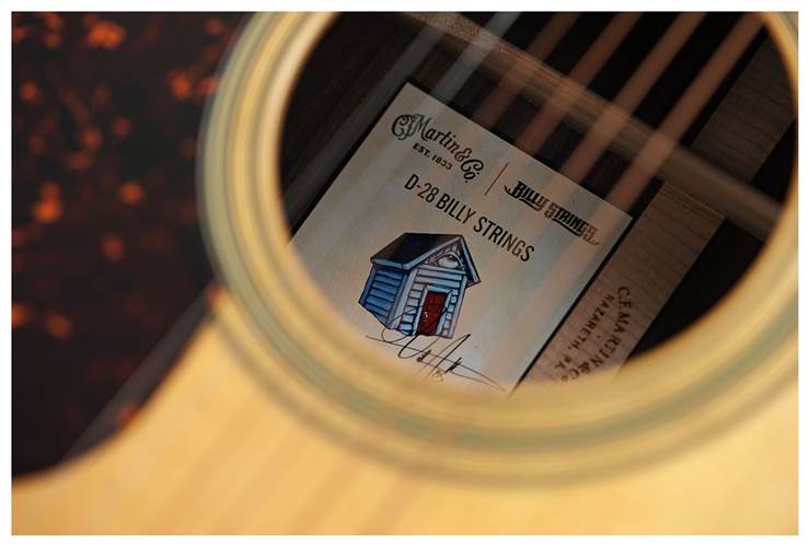 Martin D28 Billy Strings Left Handed Martin D28 Billy Strings Left Handed