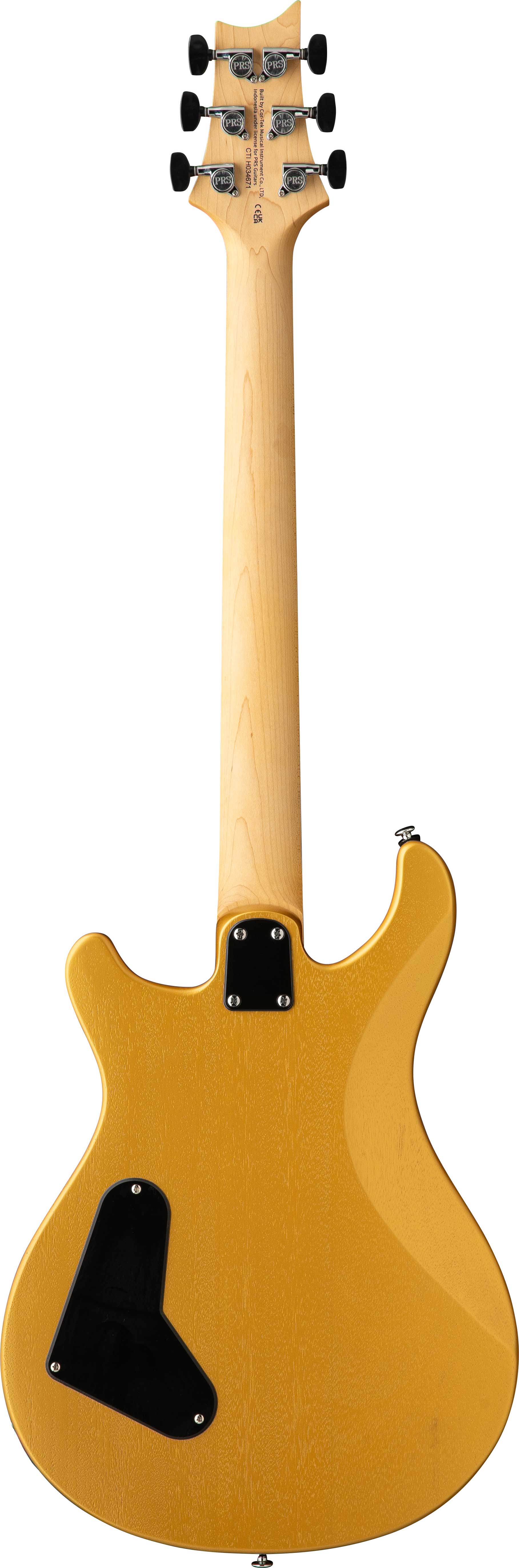 PRS SE CE24 Standard Satin Stoptail Metallic Gold (2026)