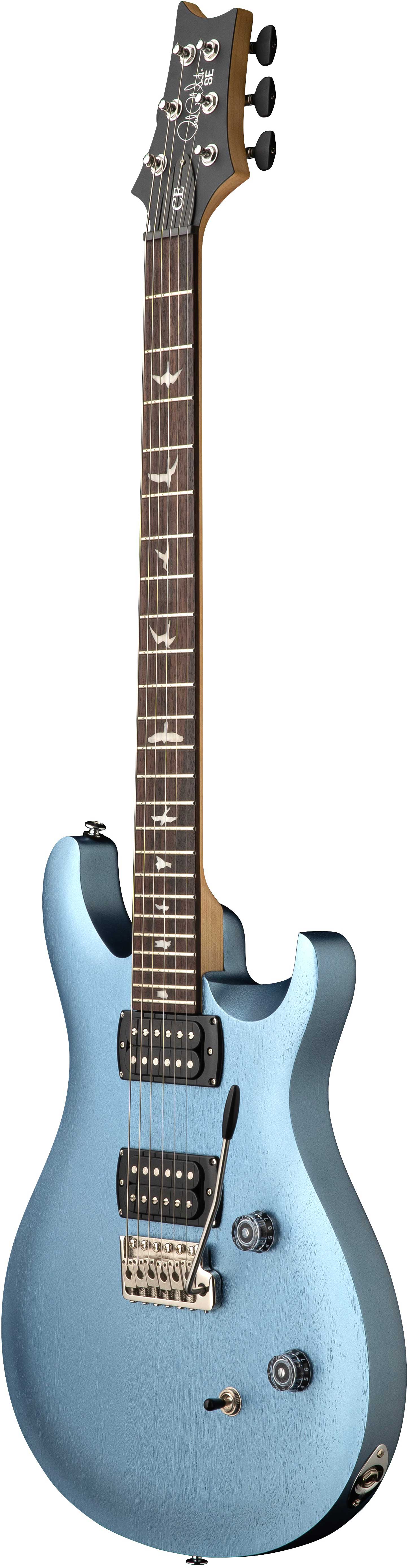 PRS SE CE24 Standard Satin Stoptail Ice Blue Metallic (2026)