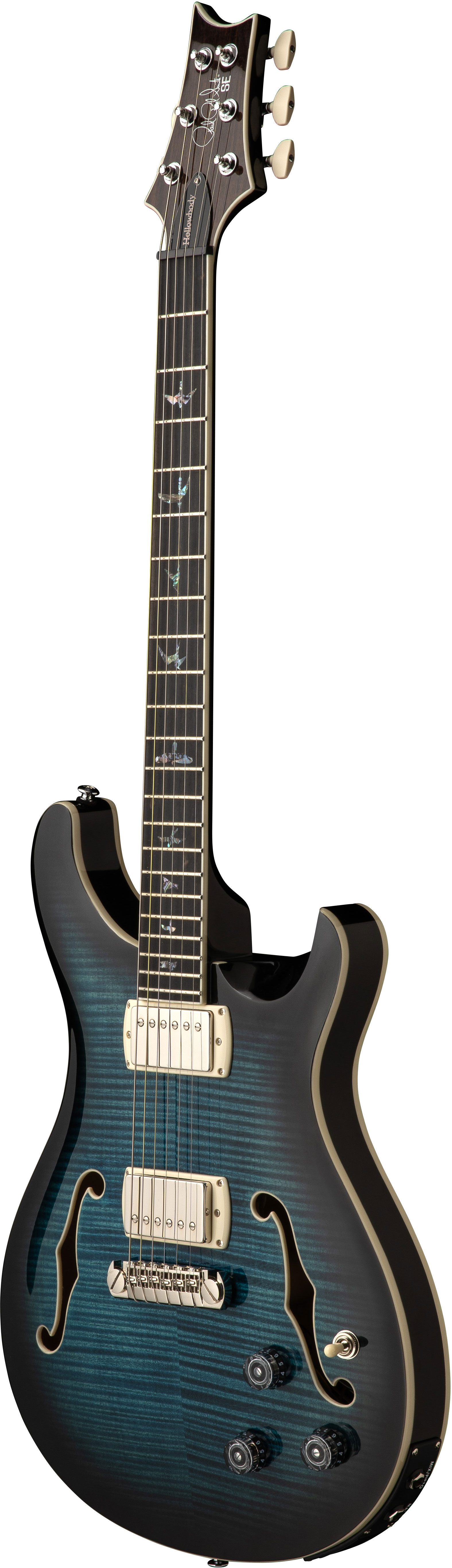 PRS SE Hollowbody II Piezo Peacock Blue