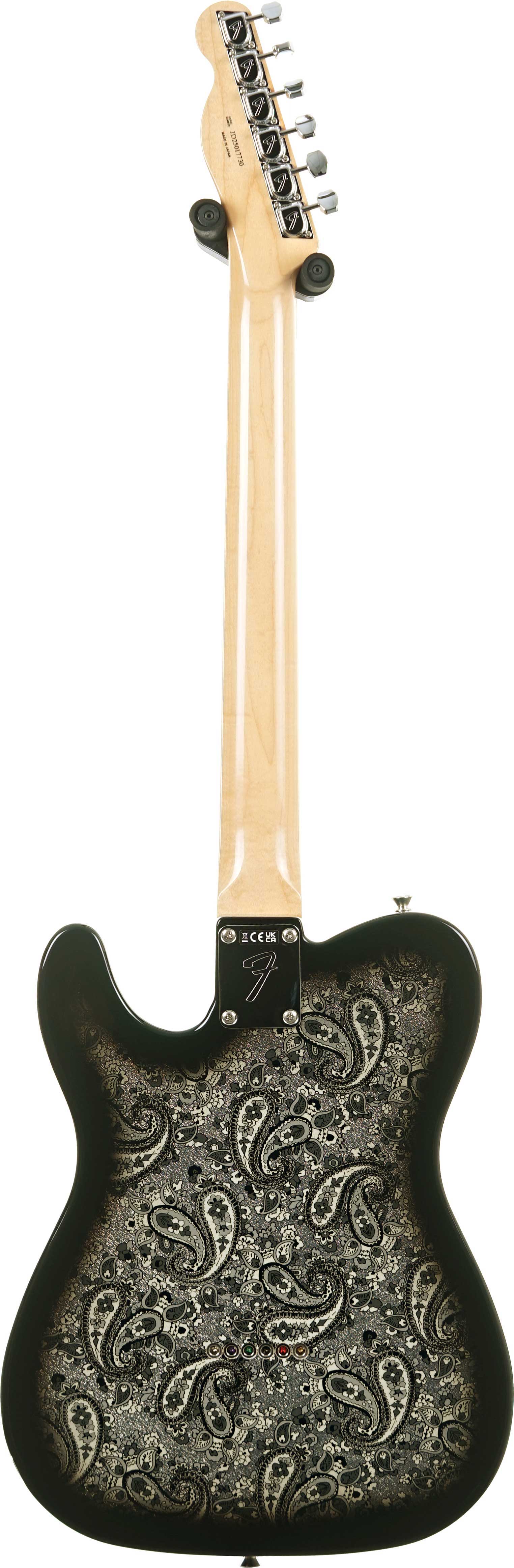 Fender Made in Japan Limited Telecaster Black Paisley Maple Fingerboard