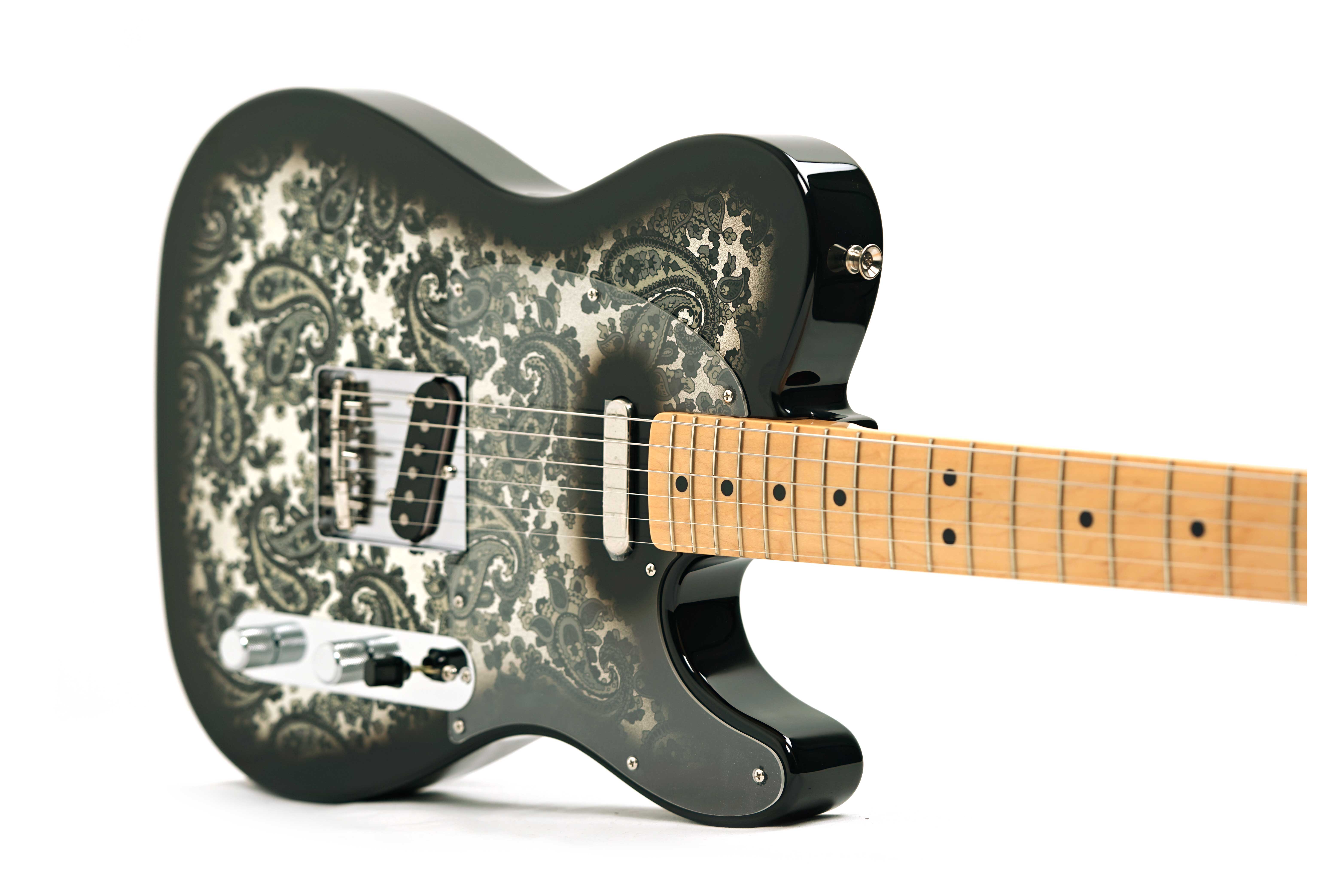 Fender Made in Japan Limited Telecaster Black Paisley Maple