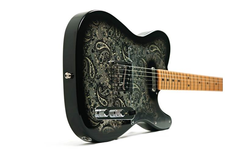 Fender Made in Japan Limited Telecaster Black Paisley Maple Fingerboard Fender Made in Japan Limited Telecaster Black Paisley Maple Fingerboard