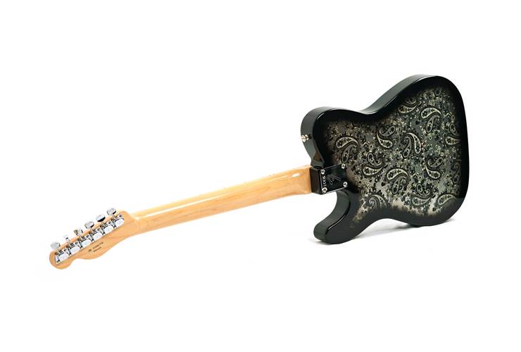 Fender Made in Japan Limited Telecaster Black Paisley Maple Fingerboard Fender Made in Japan Limited Telecaster Black Paisley Maple Fingerboard
