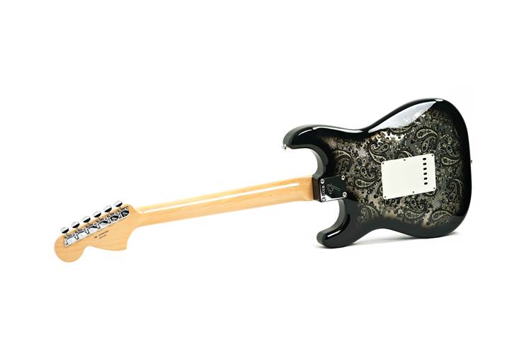 Fender Made in Japan Limited Stratocaster Black Paisley Maple Fingerboard Fender Made in Japan Limited Stratocaster Black Paisley Maple Fingerboard