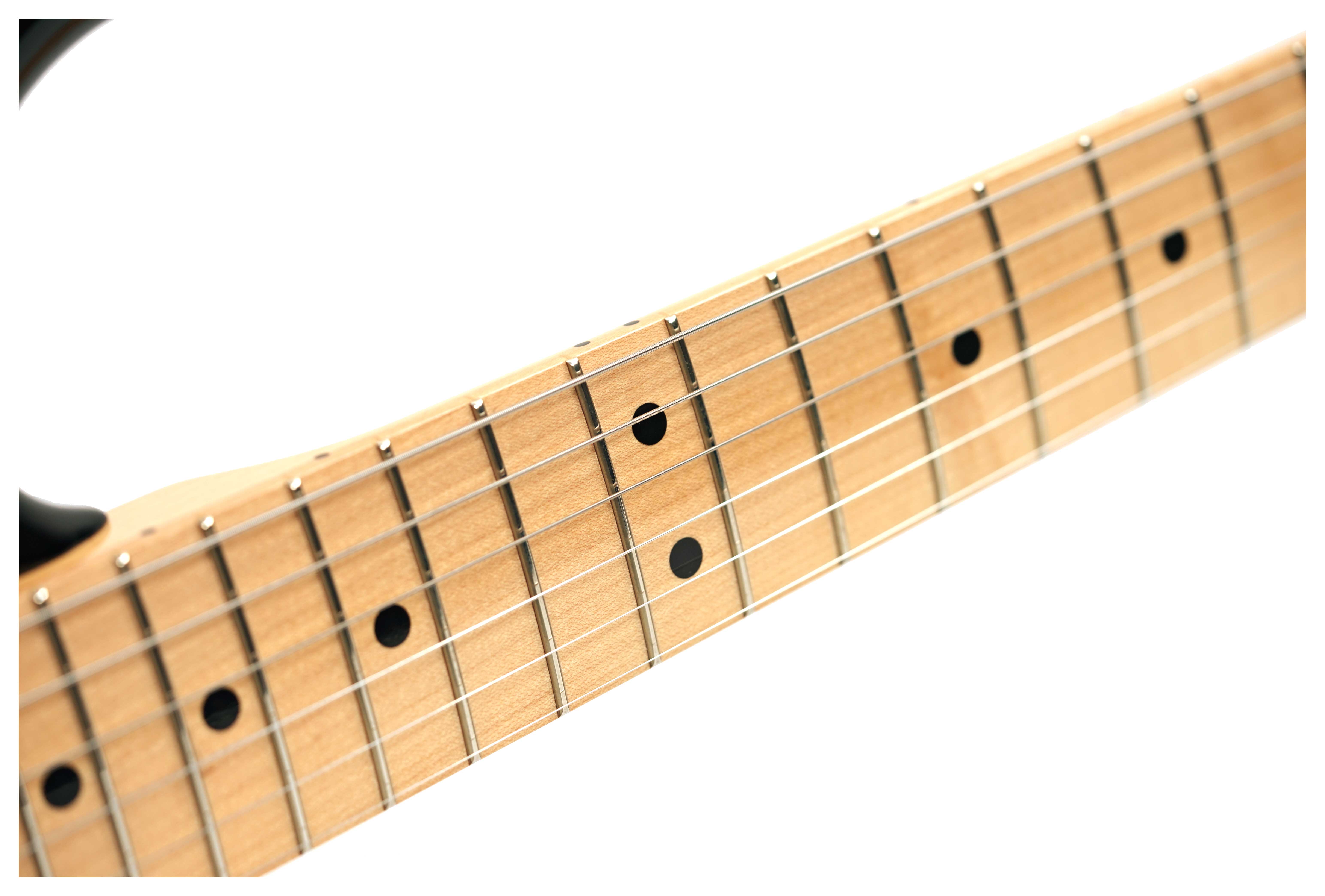 Fender Made in Japan Limited Stratocaster Black Paisley Maple Fingerboard