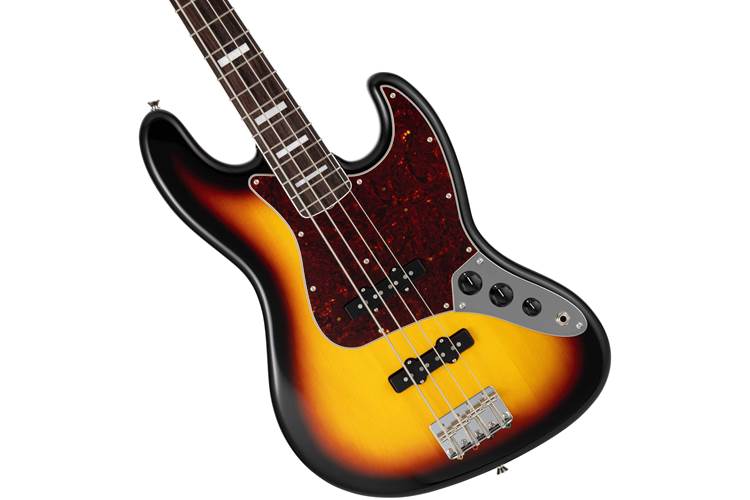 Fender Made in Japan Traditional Late 60s Jazz Bass 3 Colour Sunburst Rosewood Fingerboard Fender Made in Japan Traditional Late 60s Jazz Bass 3 Colour Sunburst Rosewood Fingerboard