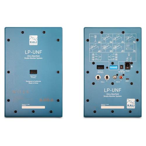 Kali Audio LP-UNF 4 Inch 2-Way Powered Loudspeaker System with Bluetooth (Pair) Blue Kali Audio LP-UNF 4 Inch 2-Way Powered Loudspeaker System with Bluetooth (Pair) Blue