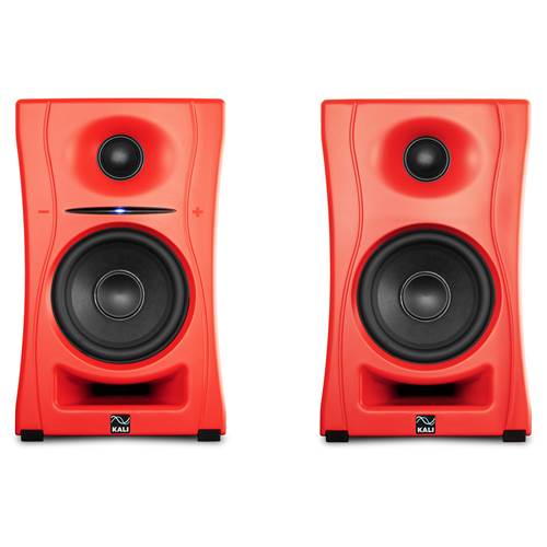 Kali Audio LP-UNF 4 Inch 2-Way Powered Loudspeaker System with Bluetooth (Pair) Red Kali Audio LP-UNF 4 Inch 2-Way Powered Loudspeaker System with Bluetooth (Pair) Red