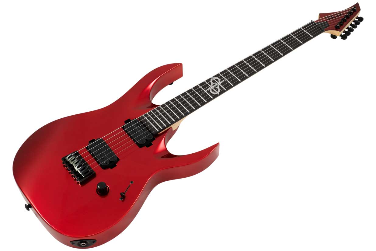 Solar Guitars AB2.6CAR MKII Candy Apple Red
