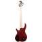 Dingwall NG3 5 String Pegasus Red Maple Fingerboard #19187 Back View
