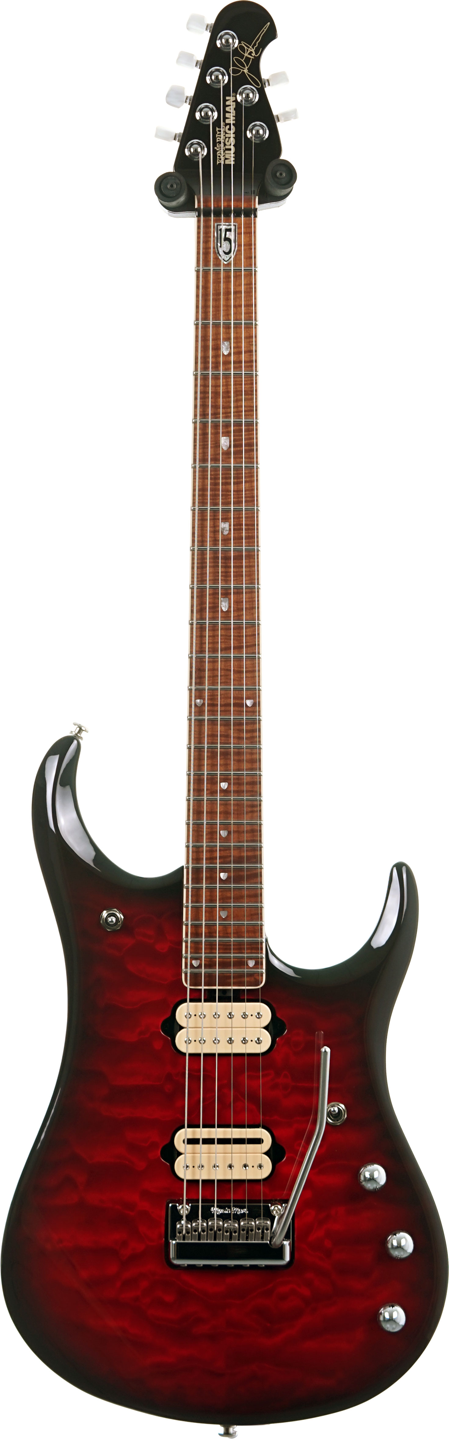 Music Man BFR Baritone JP15 John Petrucci Cherry Creamsicle #D01093