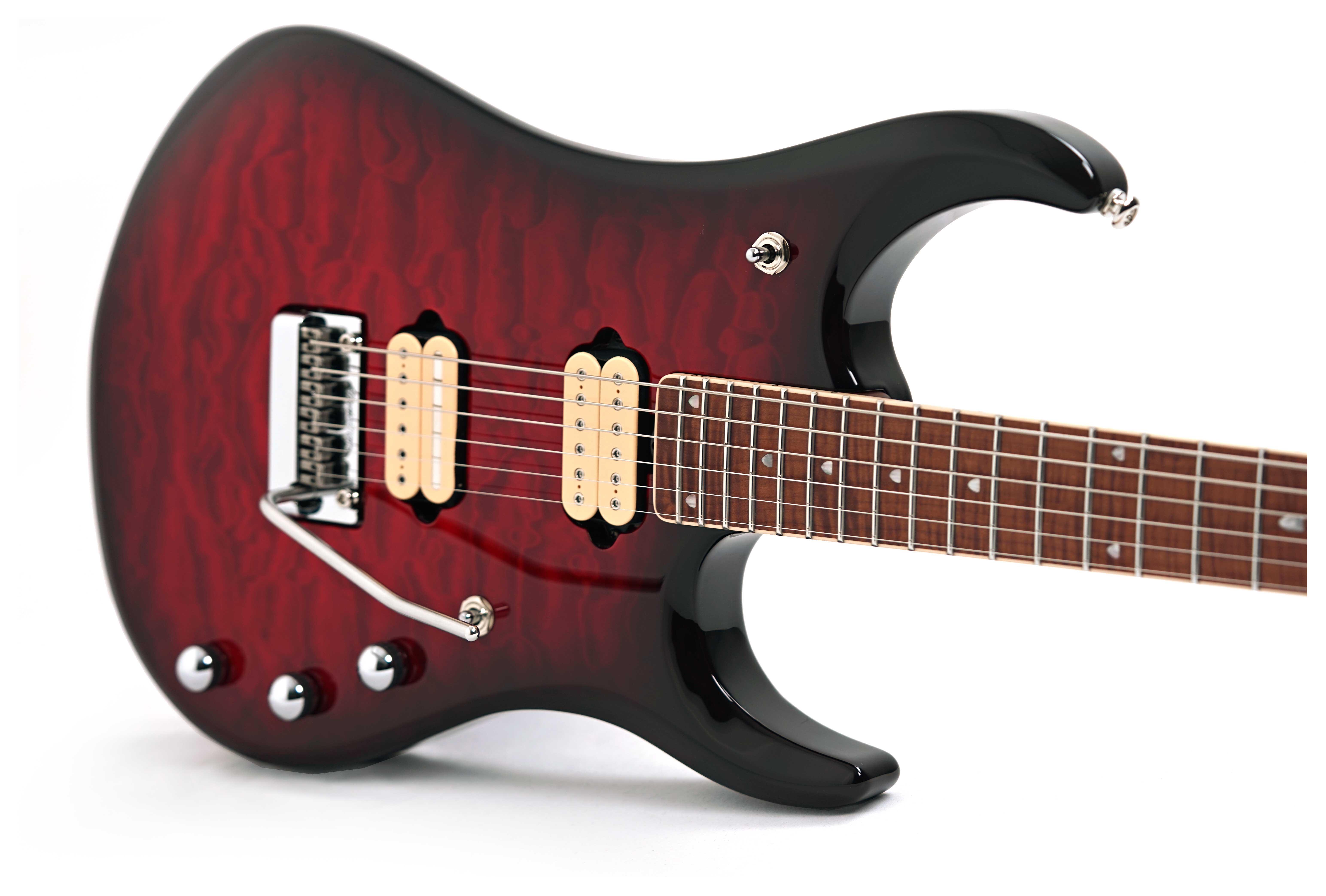 Music Man BFR Baritone JP15 John Petrucci Cherry Creamsicle #D01093