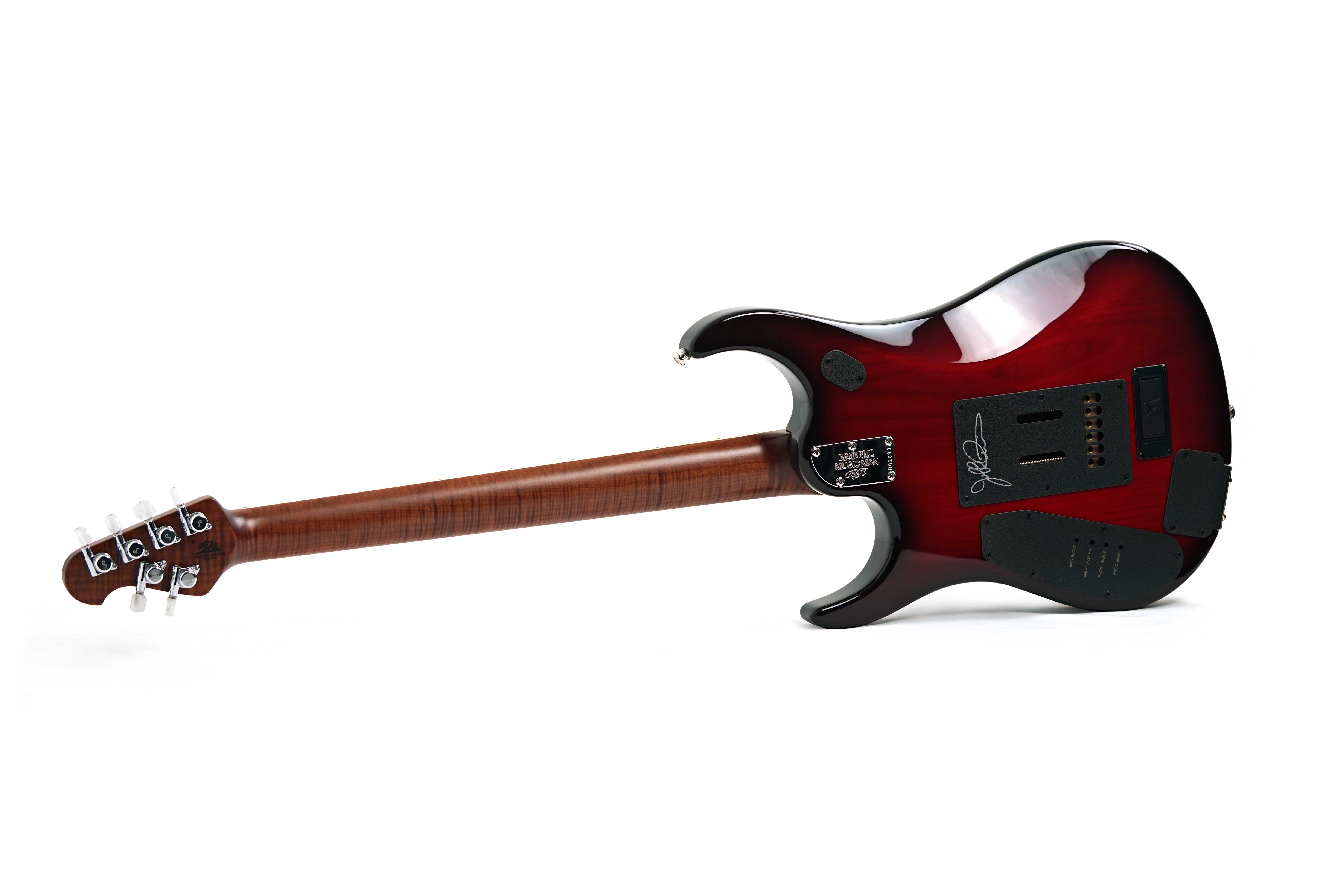 Music Man BFR Baritone JP15 John Petrucci Cherry Creamsicle #D01093