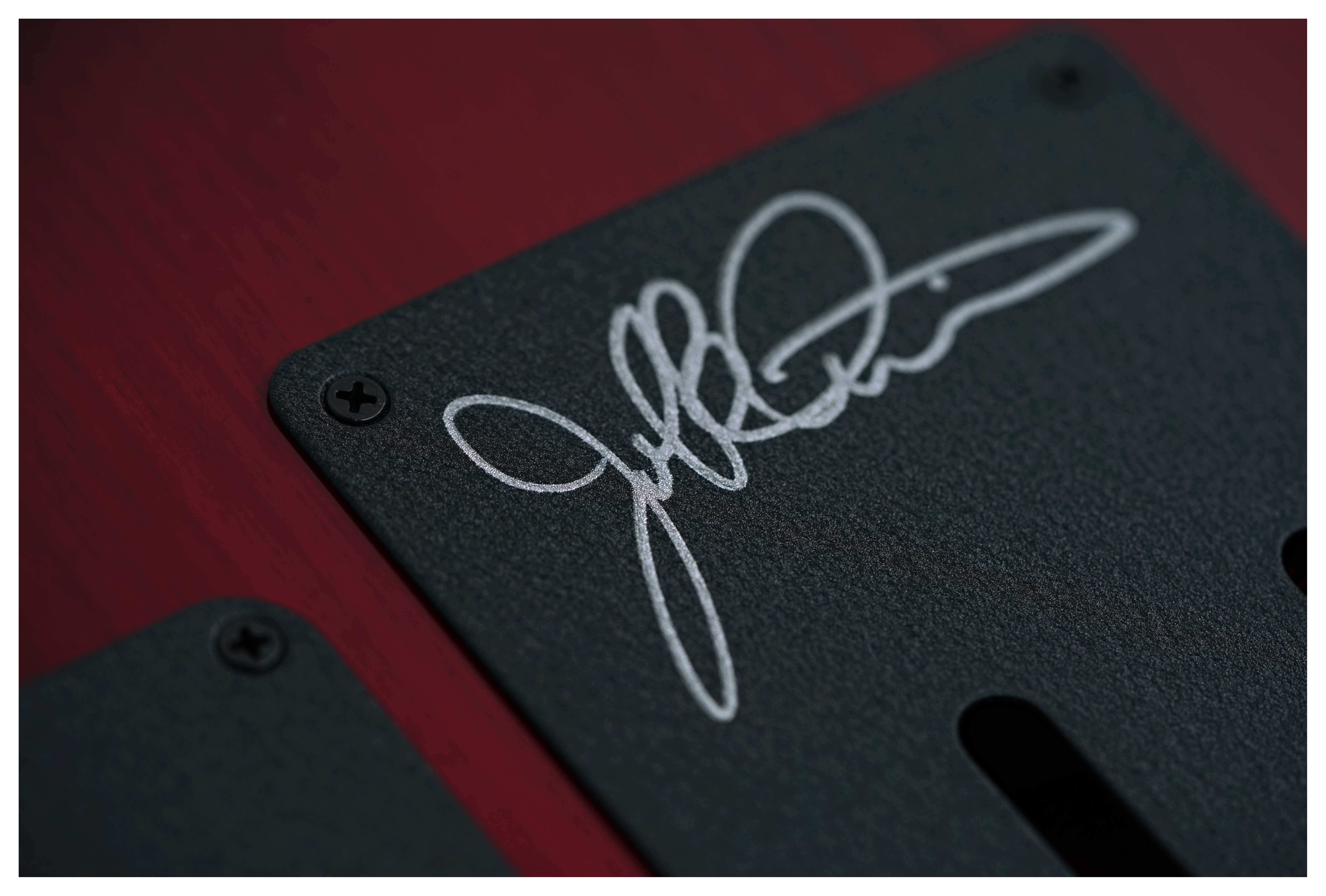 Music Man BFR Baritone JP15 John Petrucci Cherry Creamsicle #D01093