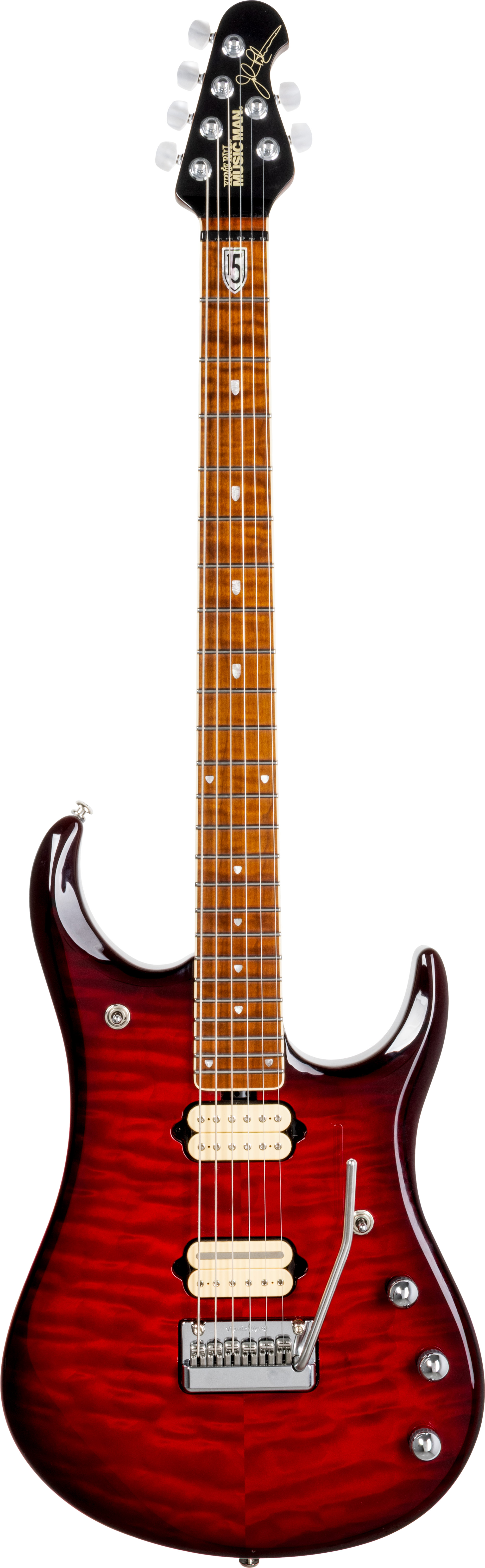 Music Man BFR Baritone JP15 John Petrucci Cherry Creamsicle