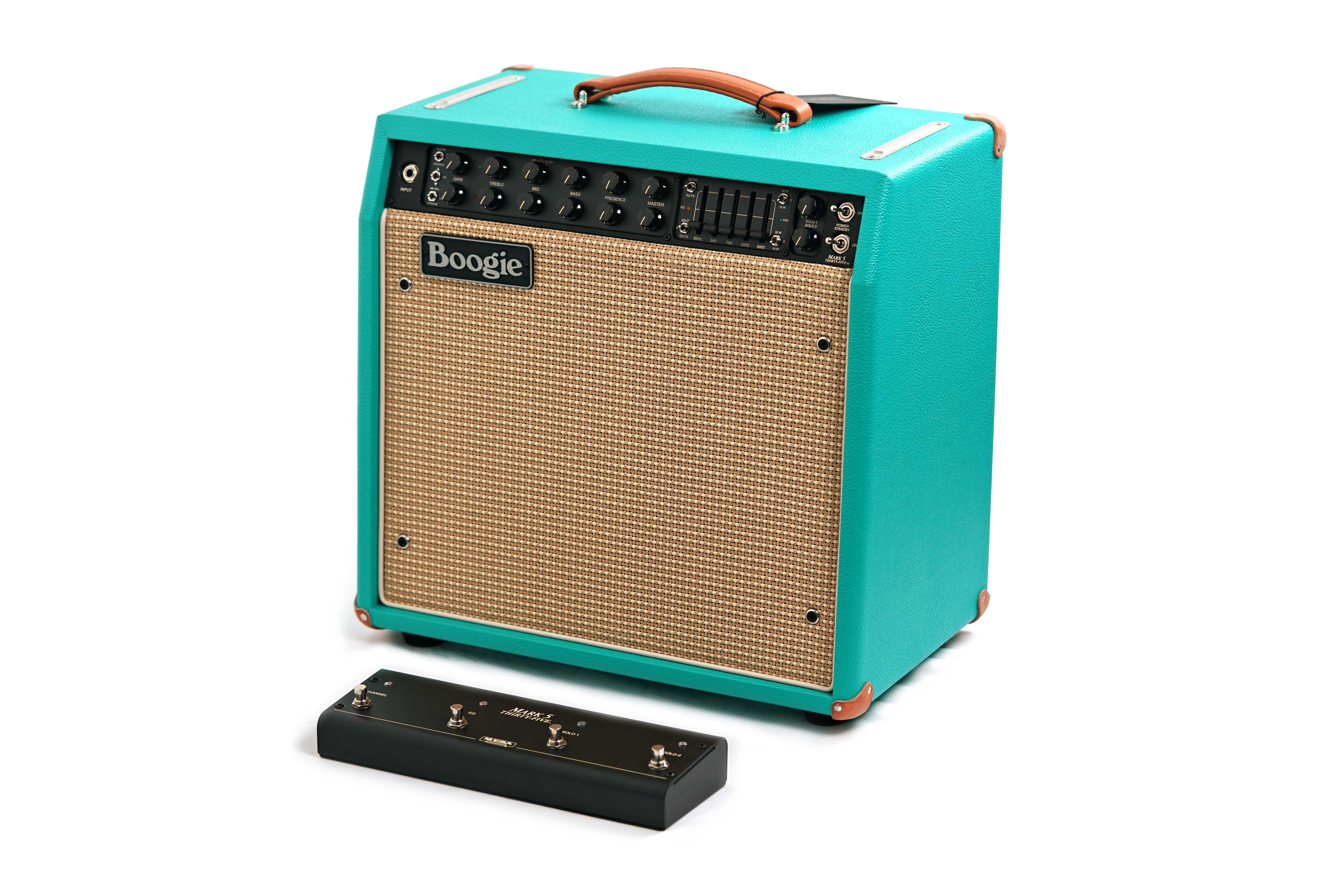 Mesa Boogie guitarguitar Exclusive Mark Five 35 1x12 Combo Valve Amp Teal Bronco
