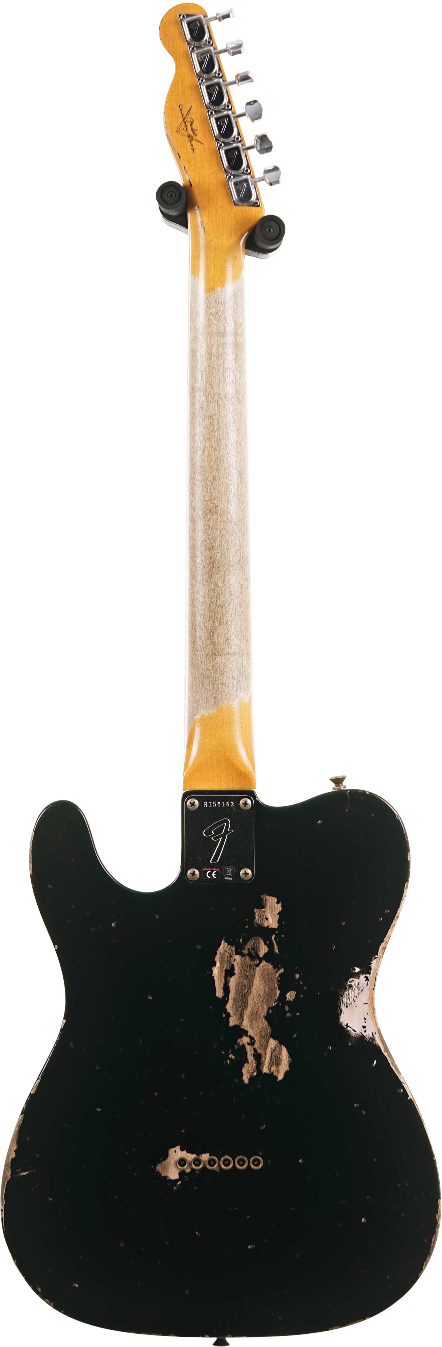Fender Custom Shop 1970s Telecaster Custom Heavy Relic Black #R150163