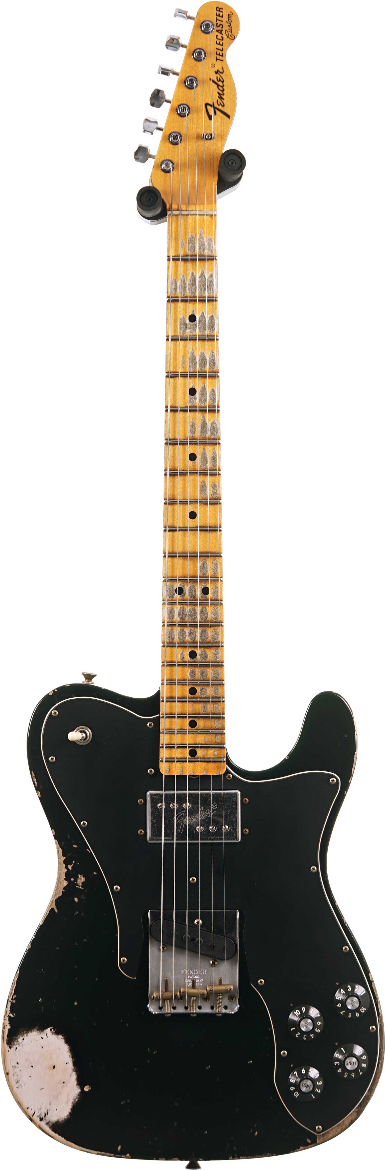 Fender Custom Shop 1970s Telecaster Custom Heavy Relic Black #R150163
