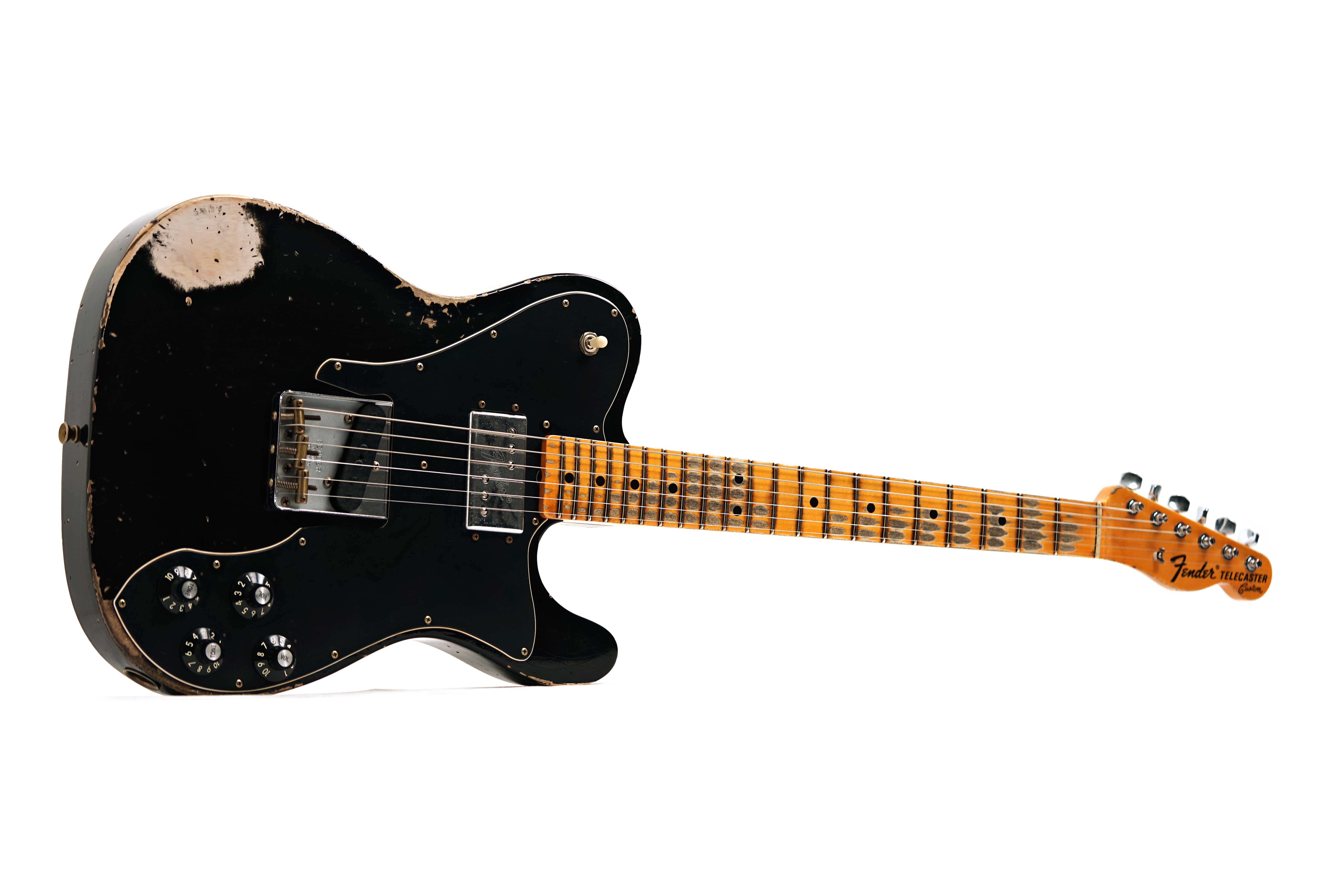 Fender Custom Shop 1970s Telecaster Custom Heavy Relic Black #R150163