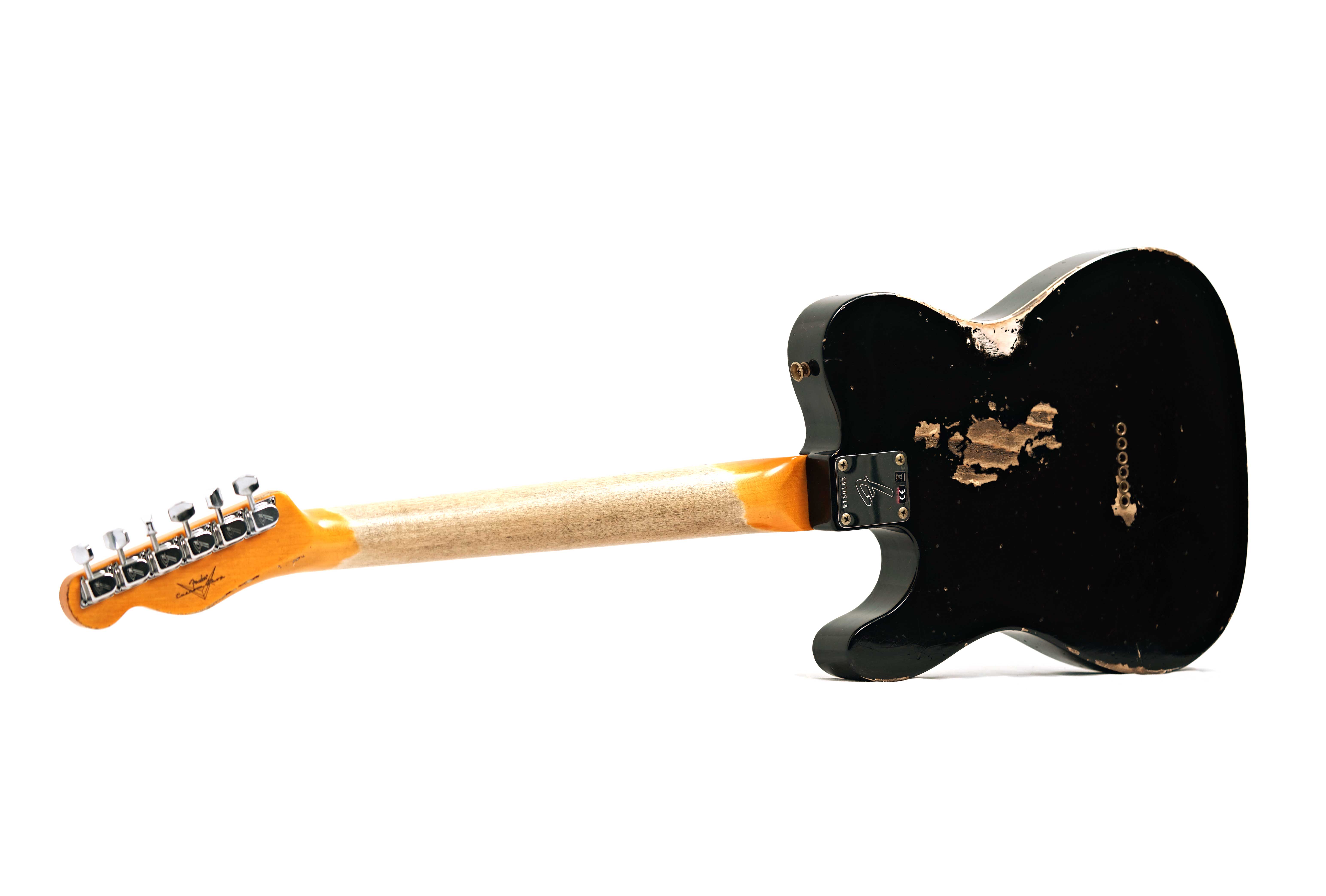 Fender Custom Shop 1970s Telecaster Custom Heavy Relic Black #R150163